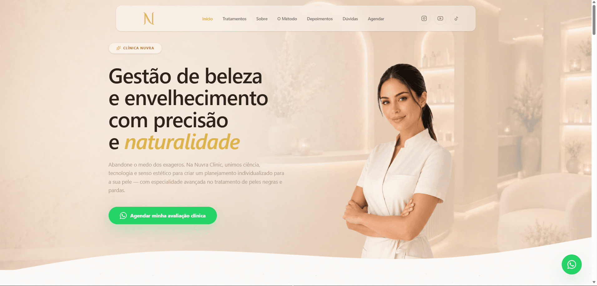 Nuvra — Site institucional